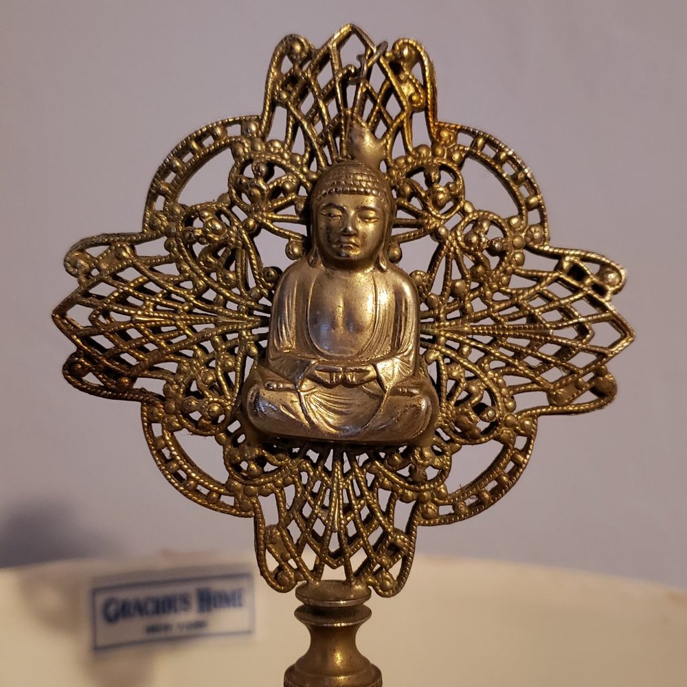 🏡 Buddha Mandala Lamp Finial